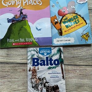 Children's Book Set with Colorful Covers (3 included)